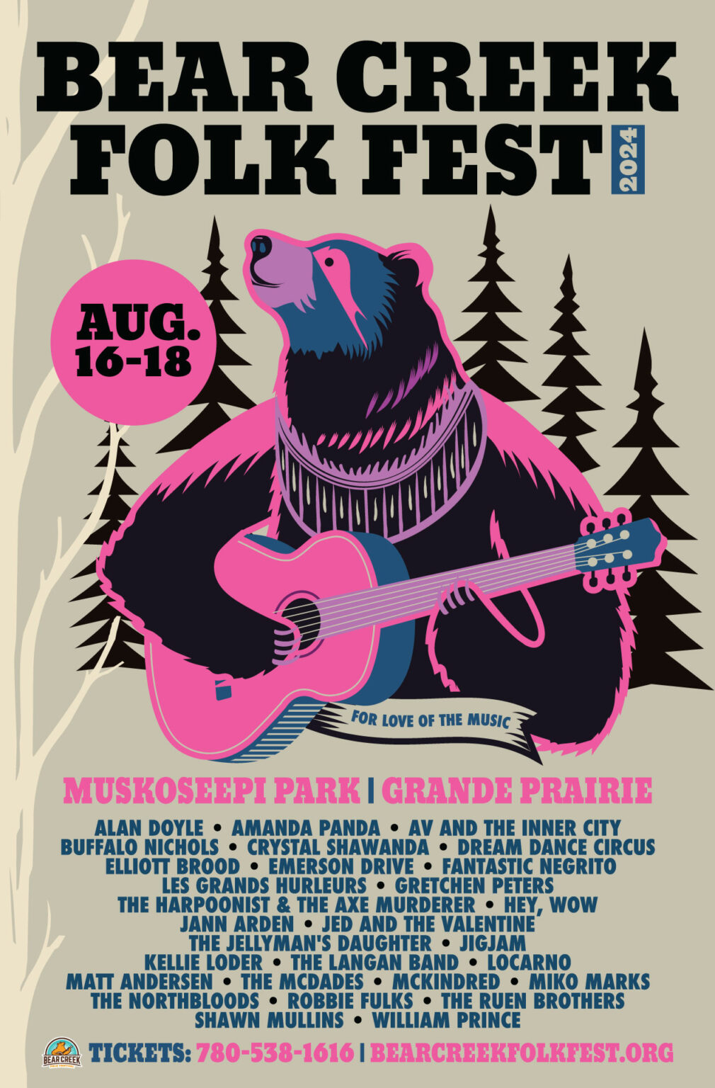 Buy Tickets Bear Creek Folk Festival